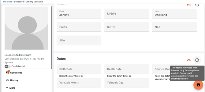 Cases are then ready to&nbsp;continue during&nbsp;the family’s&nbsp;visit to the cemetery.